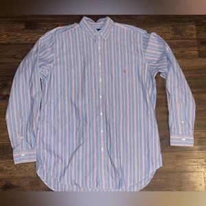 Vintage Men’s Ralph Lauren button down. Size men’s Large Tall.
